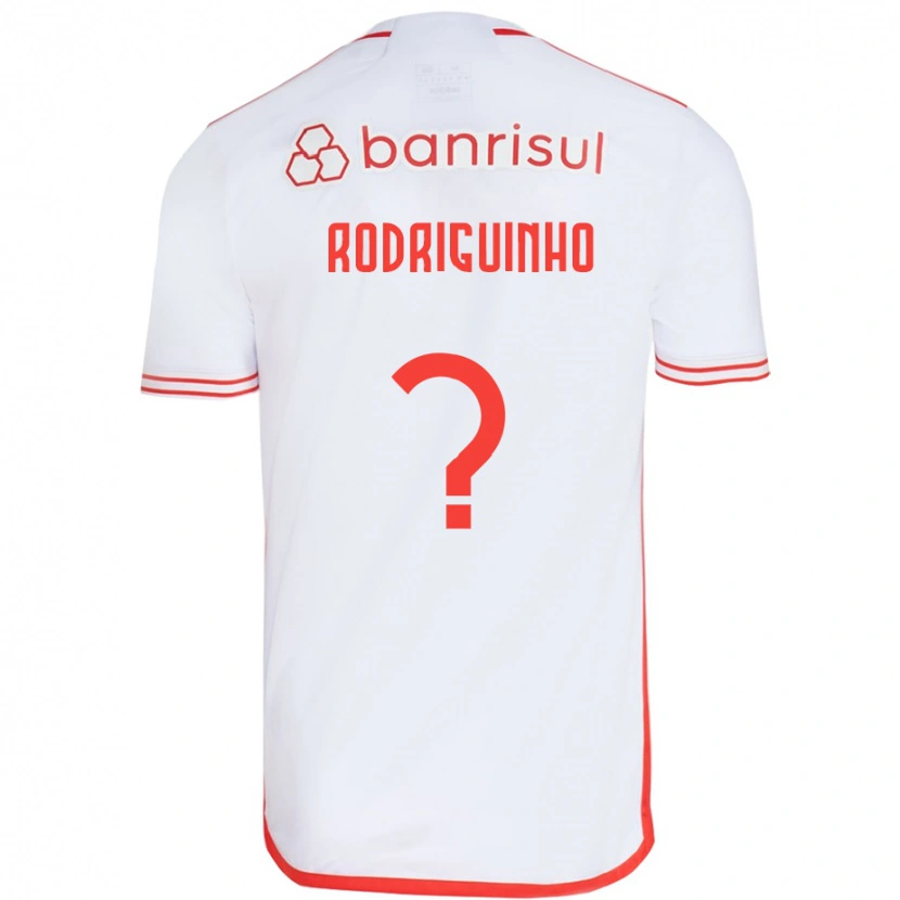 Danxen Dámské Rodriguinho #0 Bílá Červená Daleko Hráčské Dresy 2025/26 Dres
