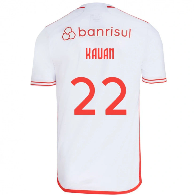 Danxen Dámské Kauan #22 Červená Bílá Daleko Hráčské Dresy 2025/26 Dres