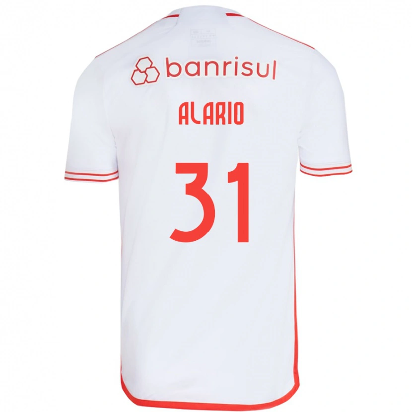 Danxen Dámské Lucas Alario #31 Červená Bílá Daleko Hráčské Dresy 2025/26 Dres