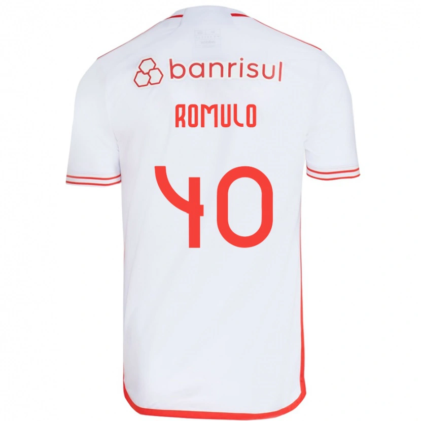 Danxen Dámské Rômulo #40 Červená Bílá Daleko Hráčské Dresy 2025/26 Dres