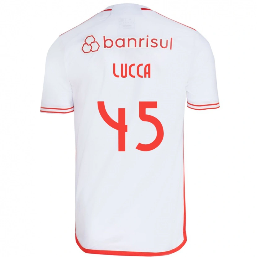 Danxen Dámské Lucca #45 Červená Bílá Daleko Hráčské Dresy 2025/26 Dres