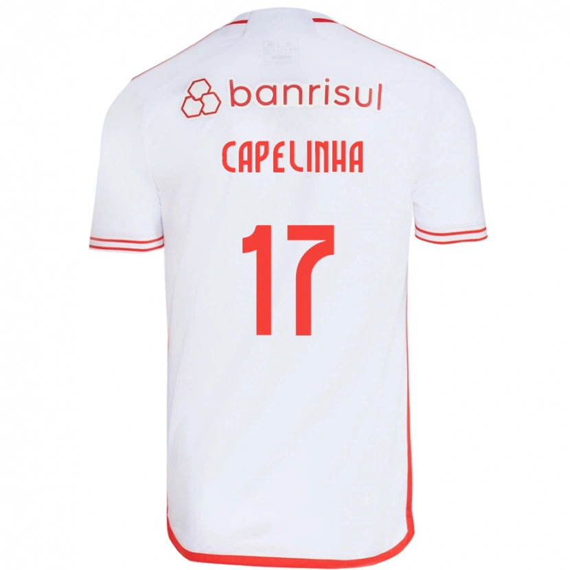 Danxen Dámské Capelinha #17 Červená Bílá Daleko Hráčské Dresy 2025/26 Dres