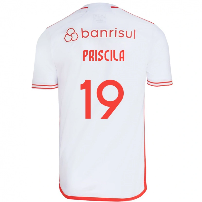 Danxen Dámské Priscila #19 Červená Bílá Daleko Hráčské Dresy 2025/26 Dres