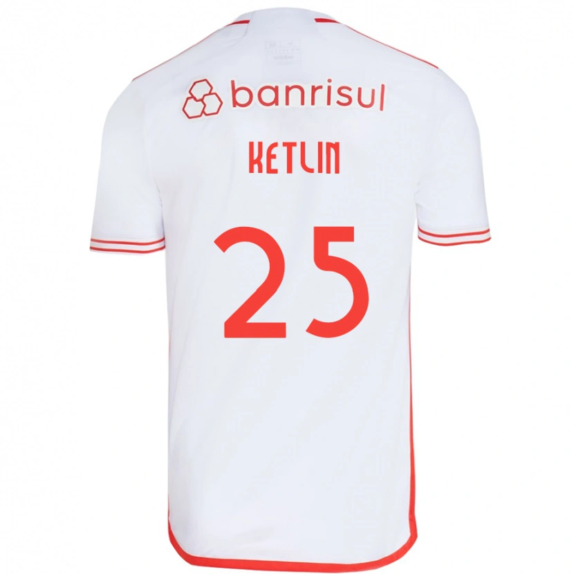 Danxen Dámské Ketlin #25 Červená Bílá Daleko Hráčské Dresy 2025/26 Dres