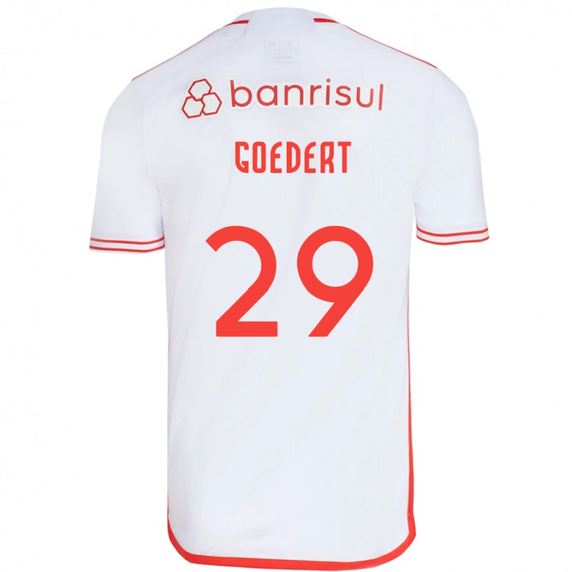 Danxen Dámské Alice Goedert #29 Červená Bílá Daleko Hráčské Dresy 2025/26 Dres