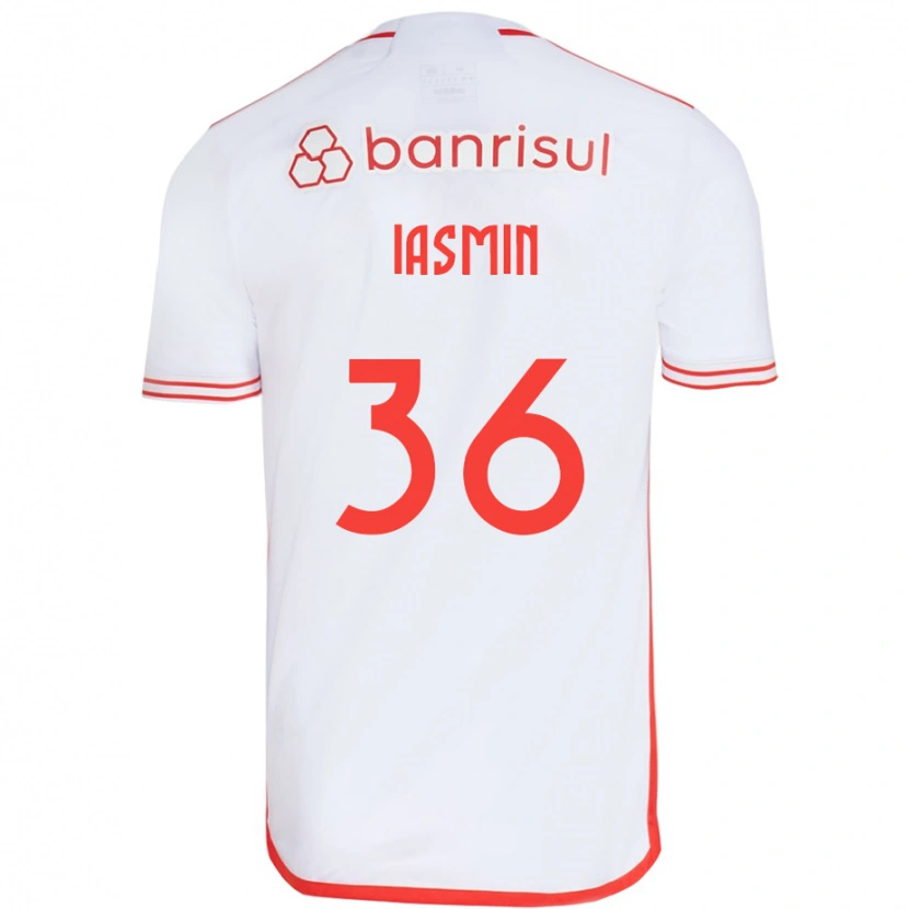 Danxen Dámské Iasmin #36 Červená Bílá Daleko Hráčské Dresy 2025/26 Dres