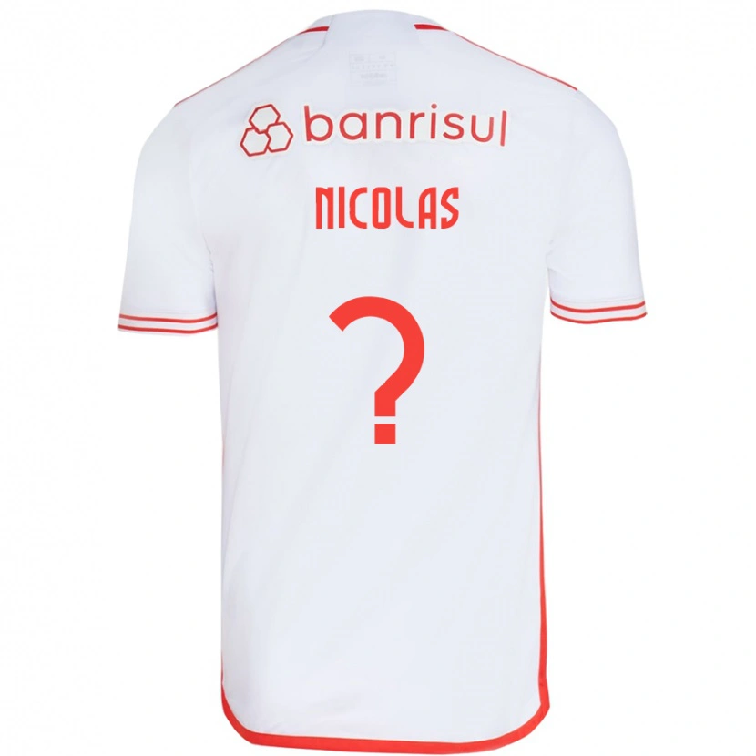 Danxen Dámské Nicolas #0 Červená Bílá Daleko Hráčské Dresy 2025/26 Dres