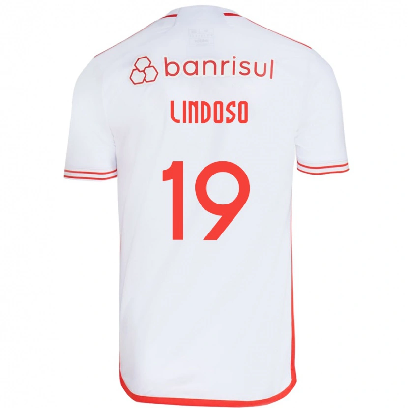 Danxen Dámské Rodrigo Lindoso #19 Červená Bílá Daleko Hráčské Dresy 2025/26 Dres