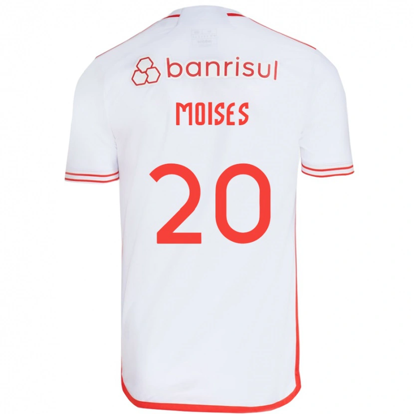 Danxen Dámské Moises #20 Červená Bílá Daleko Hráčské Dresy 2025/26 Dres