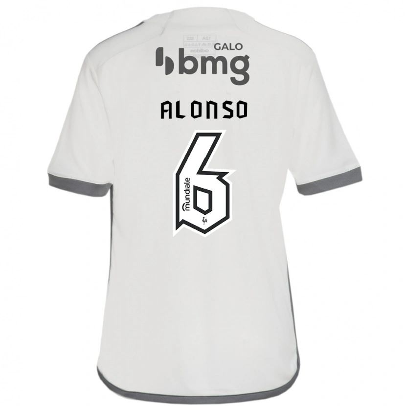 Danxen Dámské Júnior Alonso #6 Bílá Černá Daleko Hráčské Dresy 2025/26 Dres