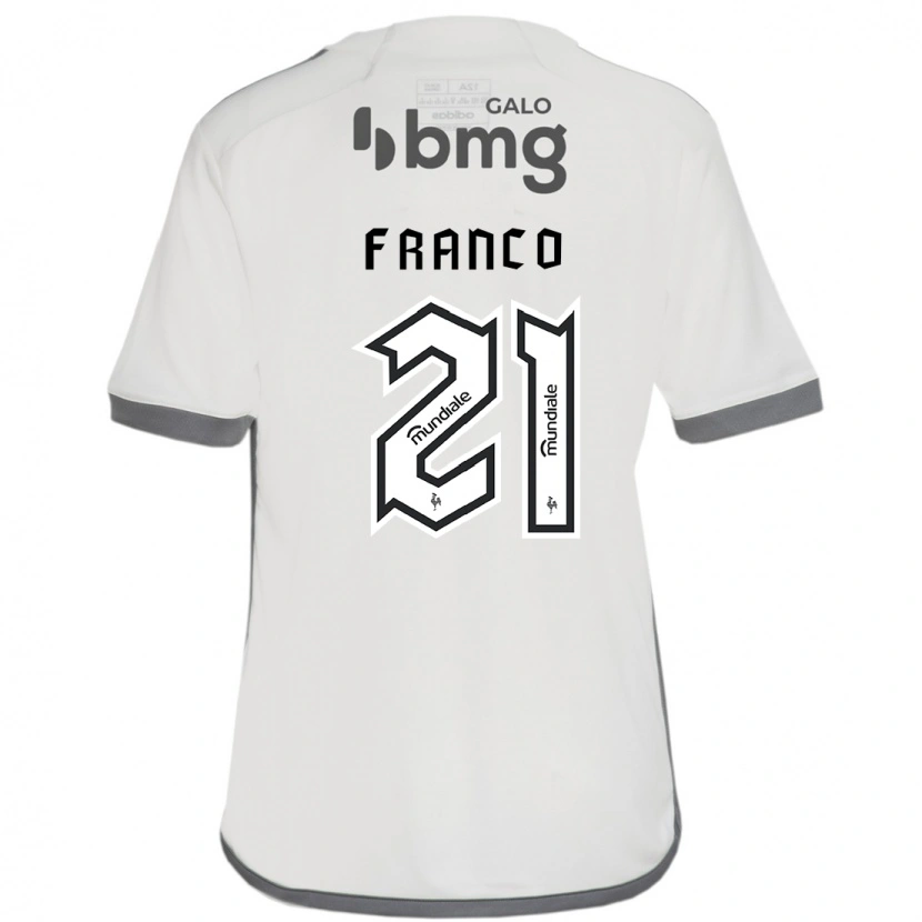 Danxen Dámské Alan Franco #21 Bílá Černá Daleko Hráčské Dresy 2025/26 Dres