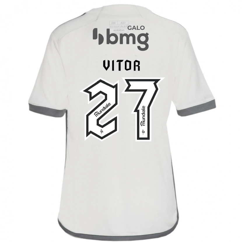 Danxen Dámské Paulo Vitor #27 Bílá Černá Daleko Hráčské Dresy 2025/26 Dres