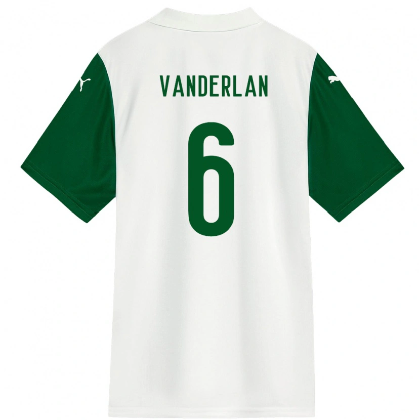 Danxen Dámské Vanderlan #6 Zelená Bílá Daleko Hráčské Dresy 2025/26 Dres