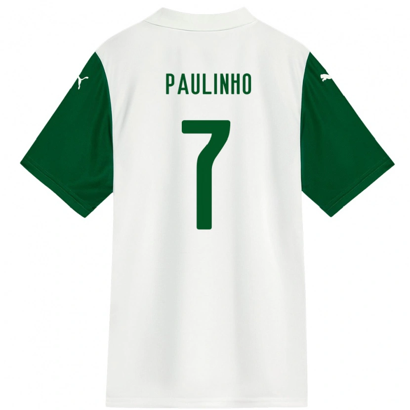 Danxen Dámské Paulinho #7 Zelená Bílá Daleko Hráčské Dresy 2025/26 Dres