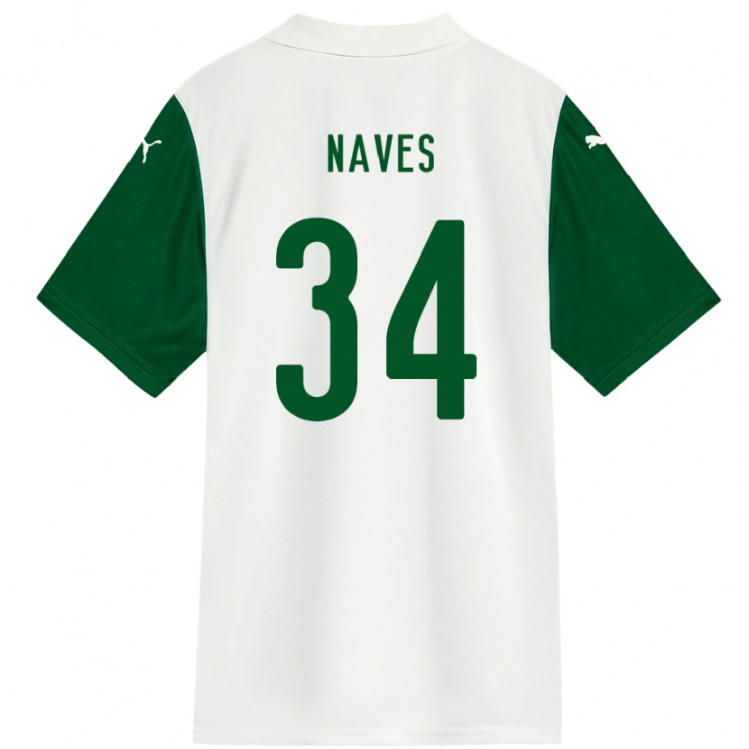 Danxen Dámské Naves #34 Zelená Bílá Daleko Hráčské Dresy 2025/26 Dres