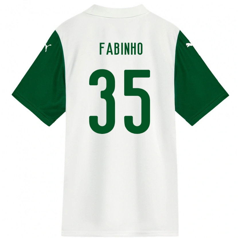 Danxen Dámské Fabinho #35 Zelená Bílá Daleko Hráčské Dresy 2025/26 Dres