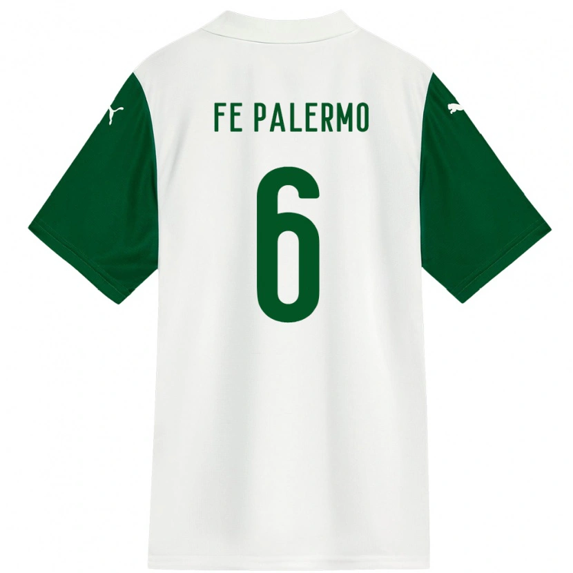 Danxen Dámské Fe Palermo #6 Zelená Bílá Daleko Hráčské Dresy 2025/26 Dres