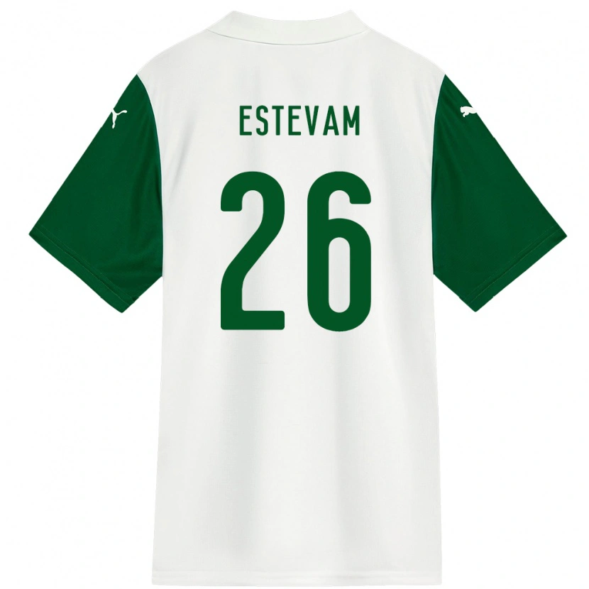 Danxen Dámské Laís Estevam #26 Zelená Bílá Daleko Hráčské Dresy 2025/26 Dres