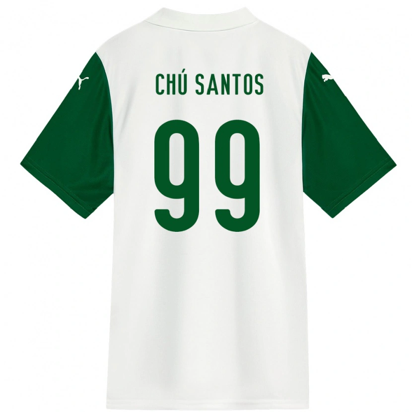 Danxen Dámské Chú Santos #99 Zelená Bílá Daleko Hráčské Dresy 2025/26 Dres