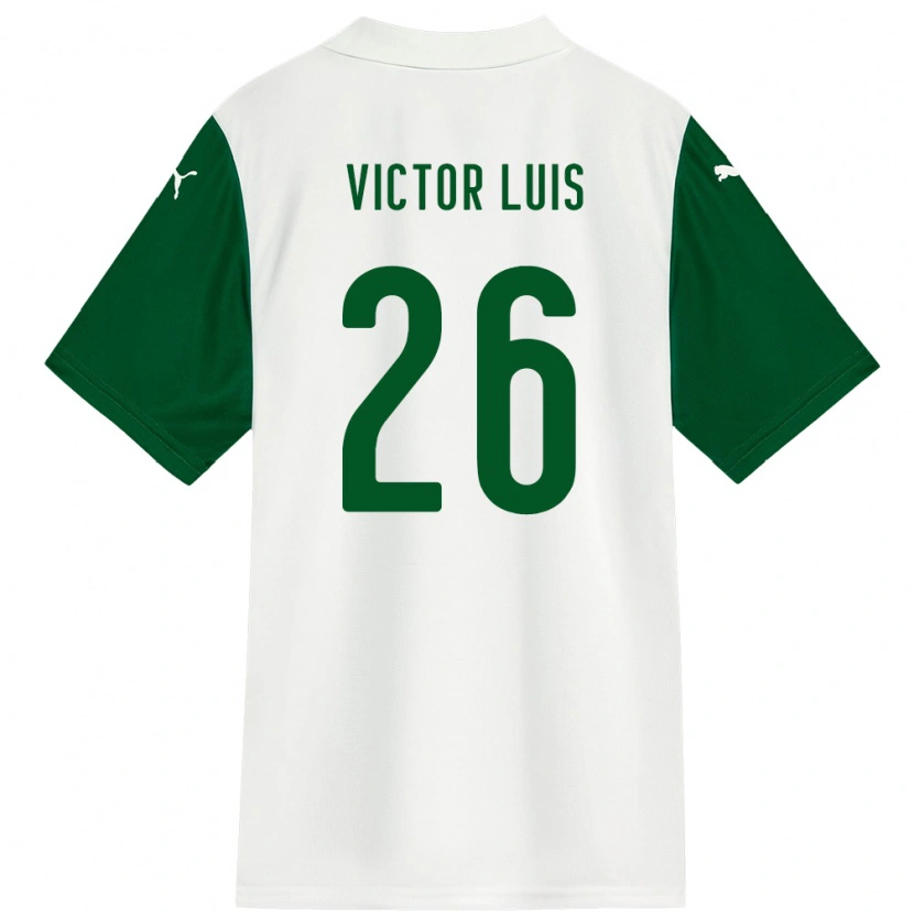 Danxen Dámské Victor Luis #26 Zelená Bílá Daleko Hráčské Dresy 2025/26 Dres