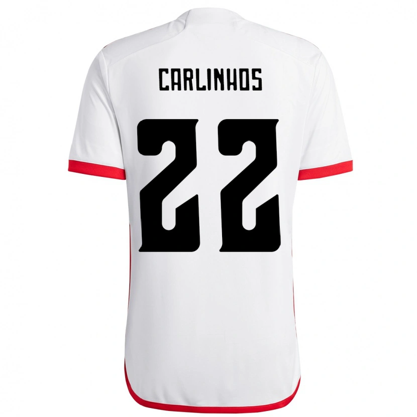 Danxen Dámské Carlinhos #22 Červená Černá Daleko Hráčské Dresy 2025/26 Dres