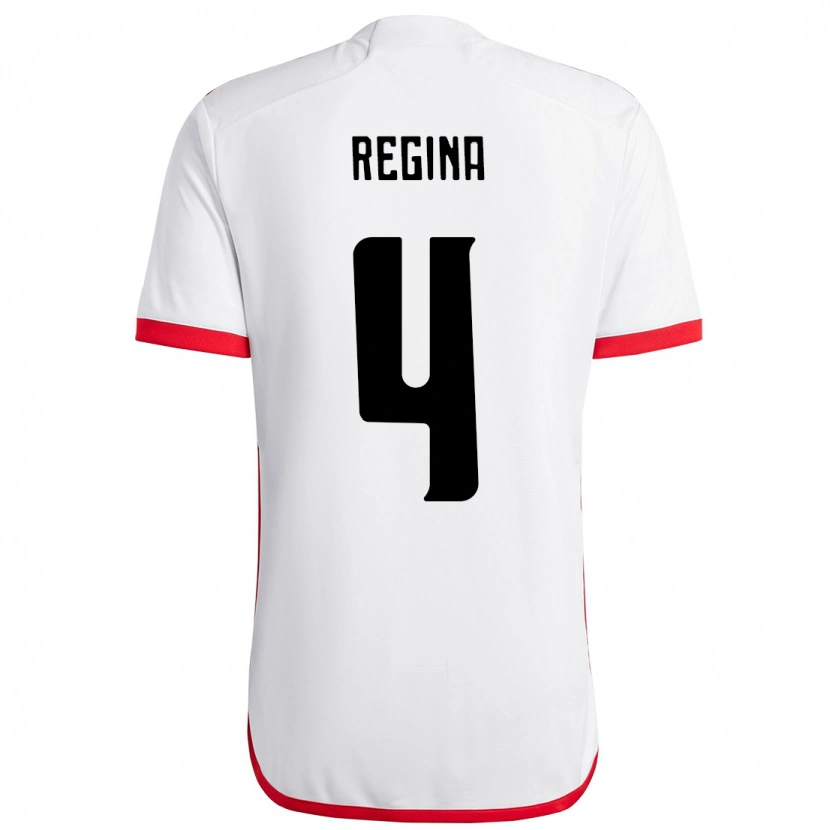 Danxen Dámské Thaís Regina #4 Červená Černá Daleko Hráčské Dresy 2025/26 Dres