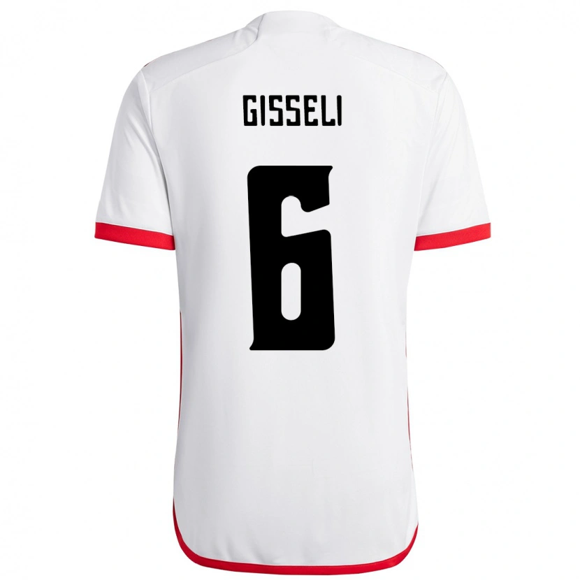 Danxen Dámské Gisseli #6 Červená Černá Daleko Hráčské Dresy 2025/26 Dres
