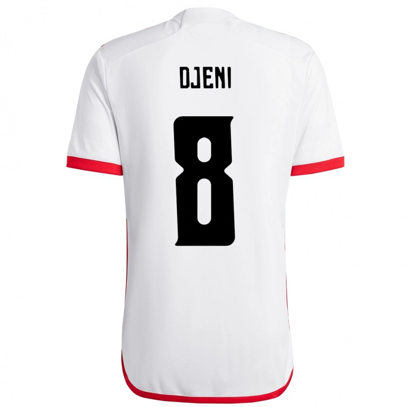 Danxen Dámské Djeni #8 Červená Černá Daleko Hráčské Dresy 2025/26 Dres
