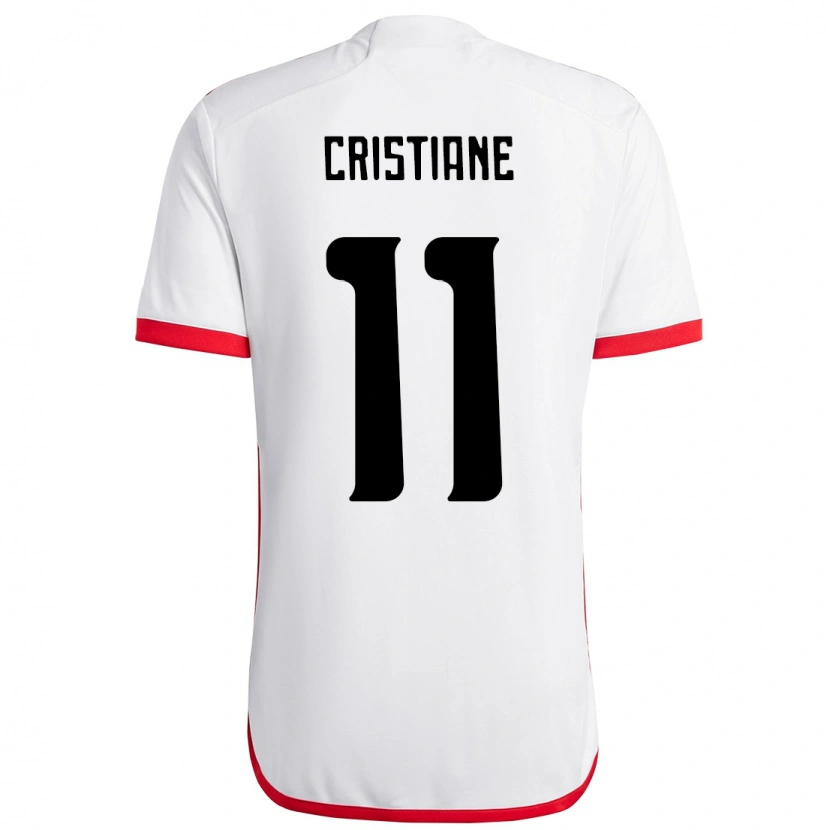 Danxen Dámské Cristiane #11 Červená Černá Daleko Hráčské Dresy 2025/26 Dres
