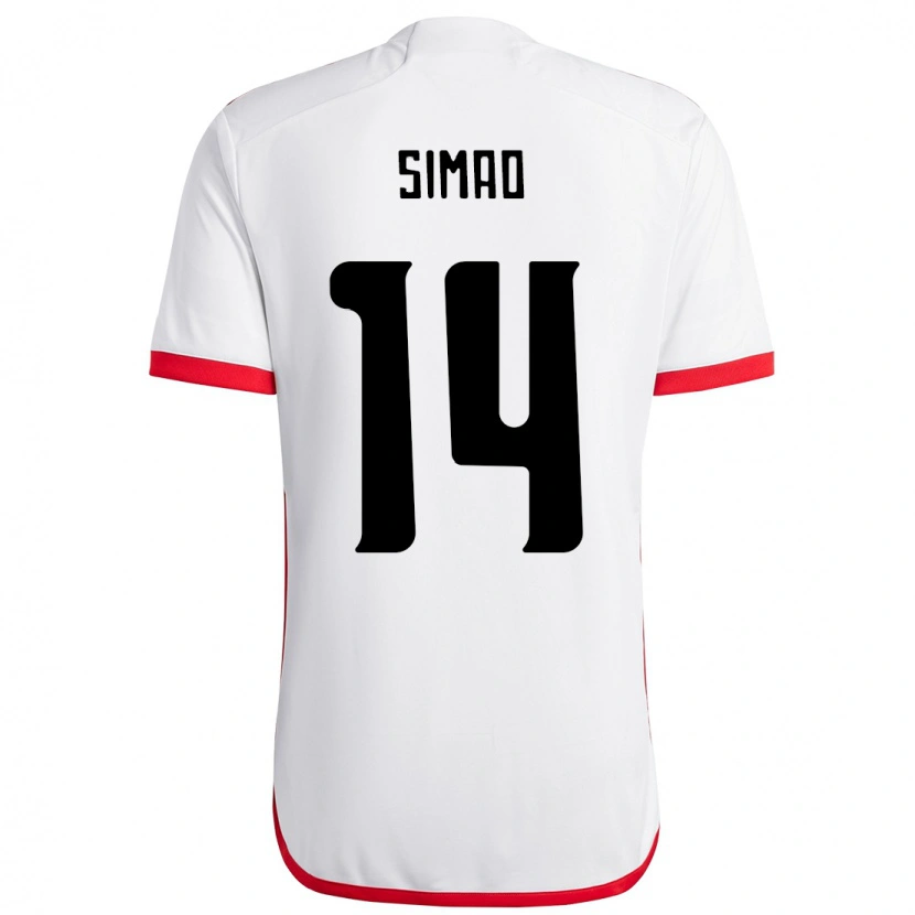 Danxen Dámské Samhia Simao #14 Červená Černá Daleko Hráčské Dresy 2025/26 Dres