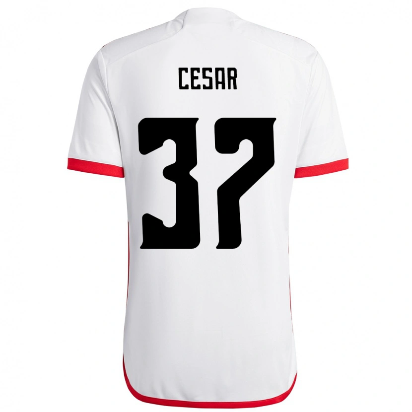 Danxen Dámské Cesar #37 Červená Černá Daleko Hráčské Dresy 2025/26 Dres