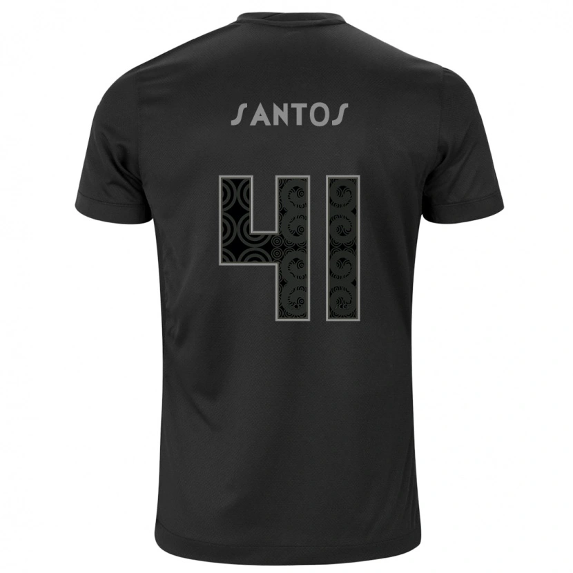 Danxen Dámské Renato Santos #41 Černá Bílá Daleko Hráčské Dresy 2025/26 Dres