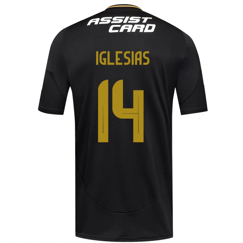 Danxen Dámské Luciano Iglesias #14 Černá Bílá Žlutá Daleko Hráčské Dresy 2025/26 Dres