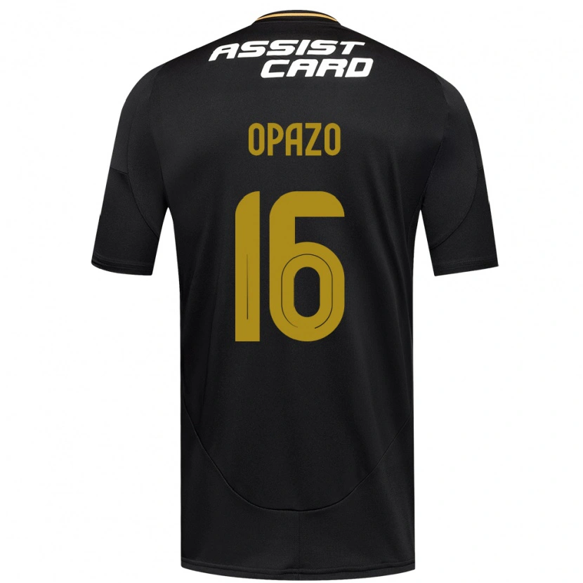 Danxen Dámské Óscar Opazo #16 Černá Bílá Žlutá Daleko Hráčské Dresy 2025/26 Dres