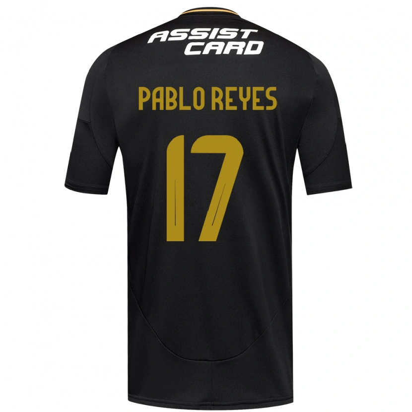 Danxen Dámské Juan Pablo Reyes #17 Černá Bílá Žlutá Daleko Hráčské Dresy 2025/26 Dres