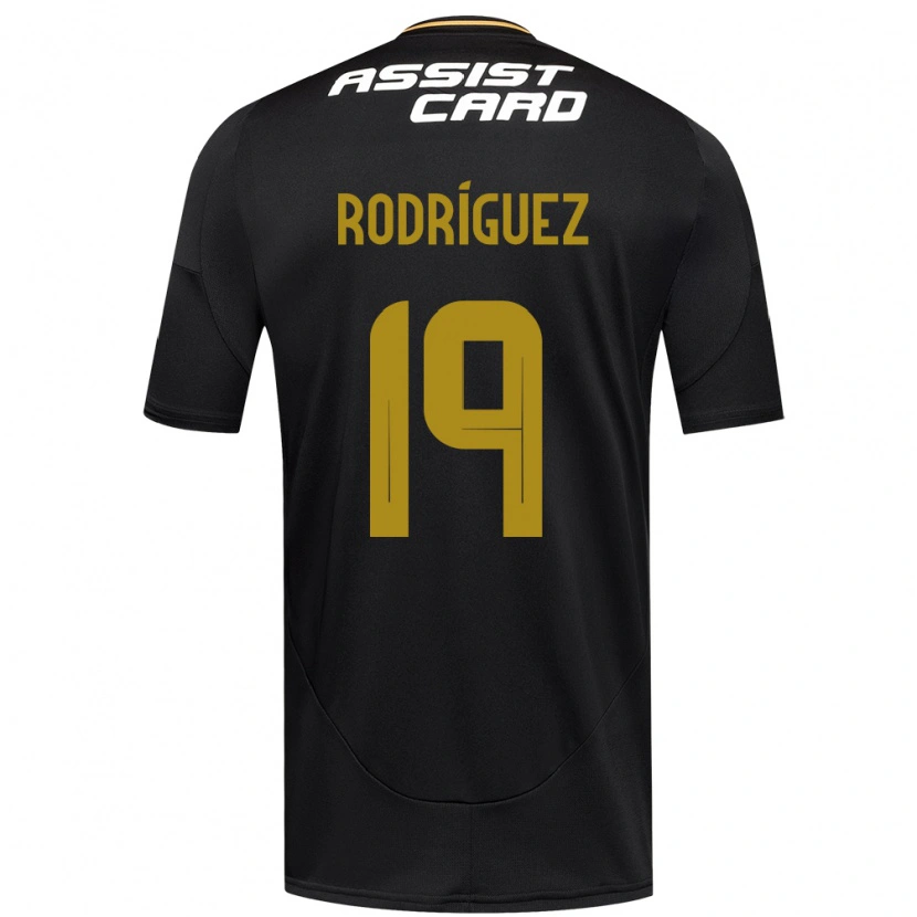 Danxen Dámské Salomón Rodríguez #19 Černá Bílá Žlutá Daleko Hráčské Dresy 2025/26 Dres