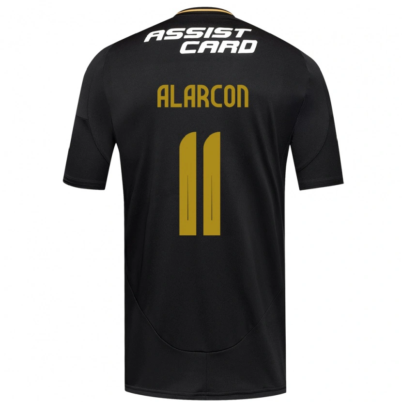 Danxen Dámské Antonia Alarcón #11 Černá Bílá Žlutá Daleko Hráčské Dresy 2025/26 Dres