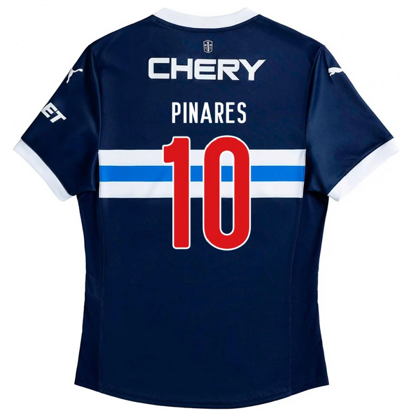 Danxen Dámské Cesar Pinares #10 Černá Modrá Daleko Hráčské Dresy 2025/26 Dres