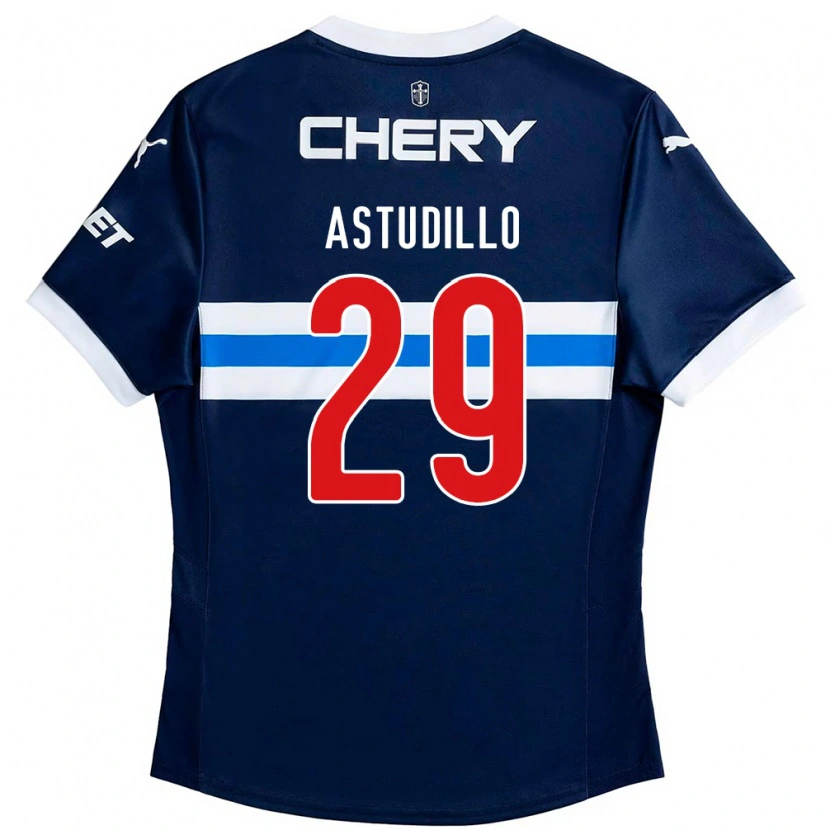 Danxen Dámské Aaron Astudillo #29 Černá Modrá Daleko Hráčské Dresy 2025/26 Dres