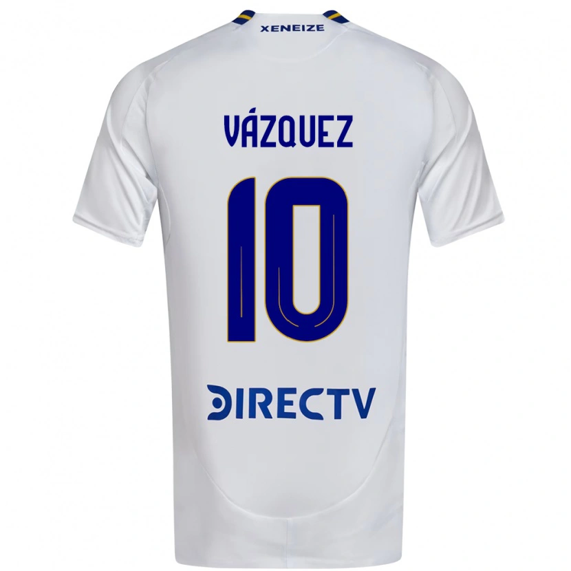 Danxen Dámské Lucas Vázquez #10 Královská Modrá Žlutá Daleko Hráčské Dresy 2025/26 Dres