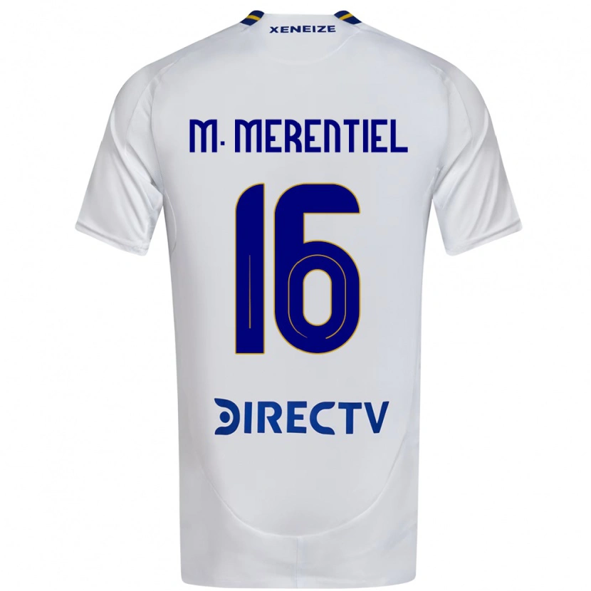Danxen Dámské Miguel Merentiel #16 Královská Modrá Žlutá Daleko Hráčské Dresy 2025/26 Dres