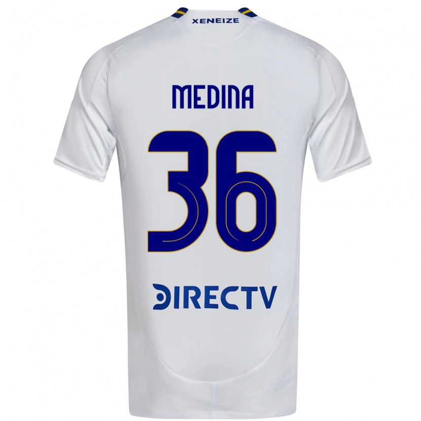 Danxen Dámské Cristian Medina #36 Královská Modrá Žlutá Daleko Hráčské Dresy 2025/26 Dres