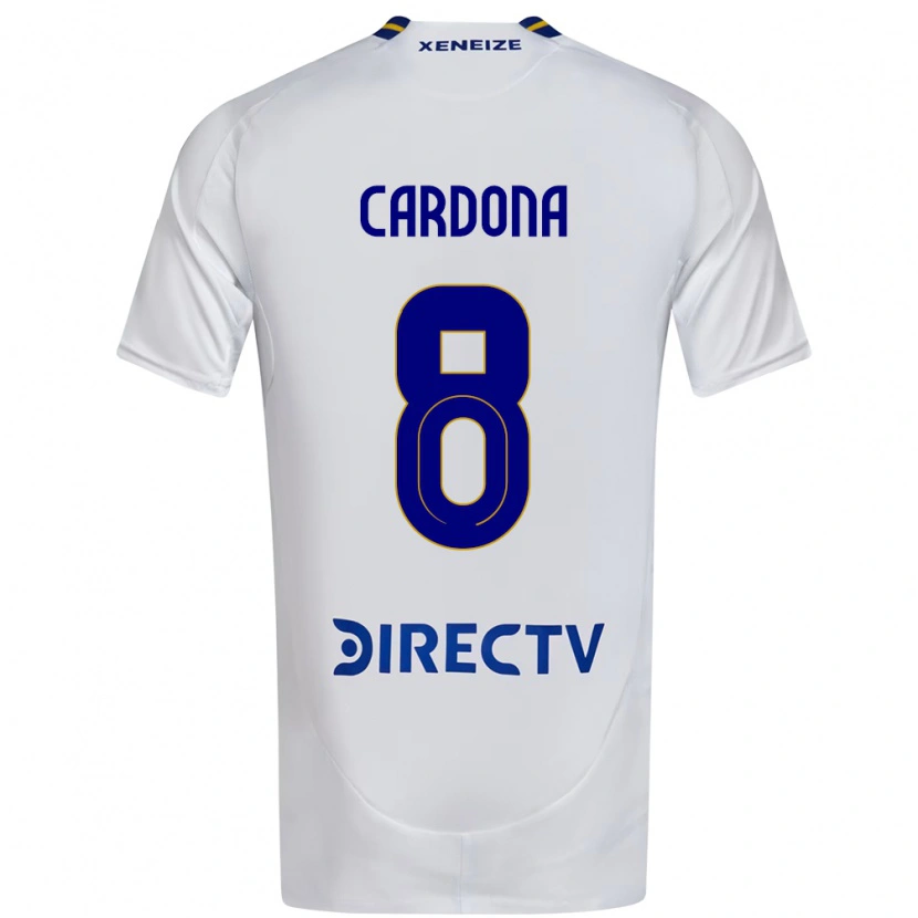 Danxen Dámské Edwin Cardona #8 Královská Modrá Žlutá Daleko Hráčské Dresy 2025/26 Dres