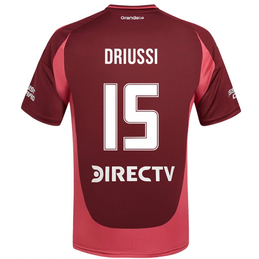 Danxen Dámské Sebastián Driussi #15 Bílá Červená Daleko Hráčské Dresy 2025/26 Dres