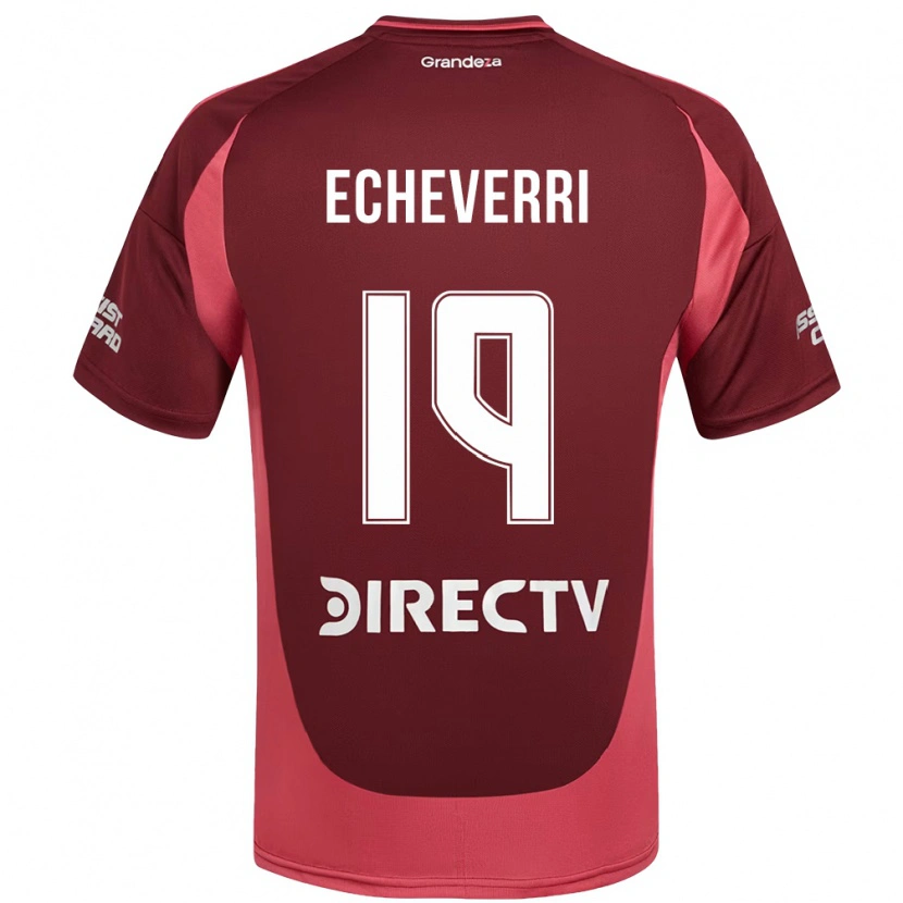 Danxen Dámské Claudio Echeverri #19 Bílá Červená Daleko Hráčské Dresy 2025/26 Dres