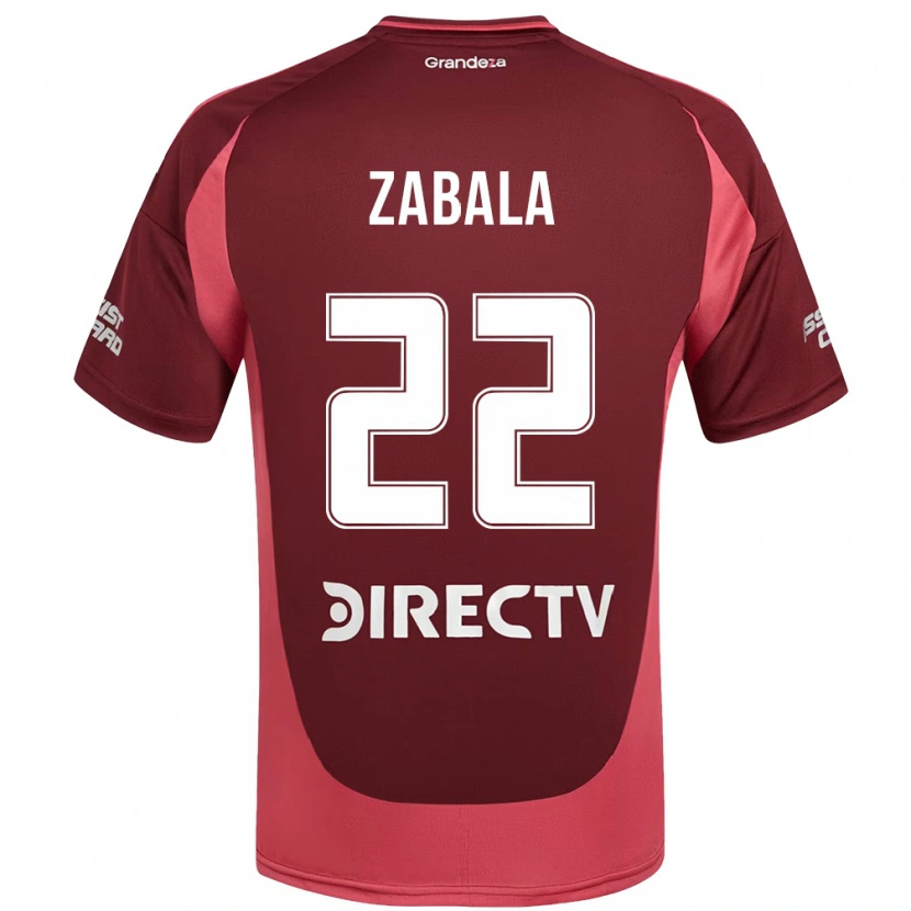 Danxen Dámské Daniel Zabala #22 Bílá Červená Daleko Hráčské Dresy 2025/26 Dres