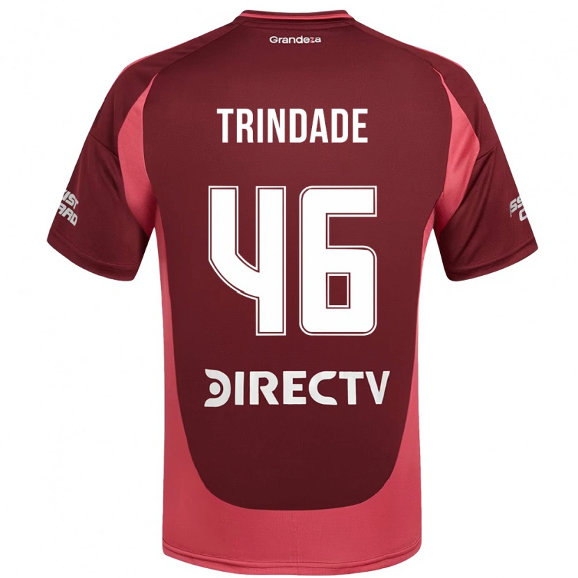 Danxen Dámské Gonzalo Trindade #46 Bílá Červená Daleko Hráčské Dresy 2025/26 Dres
