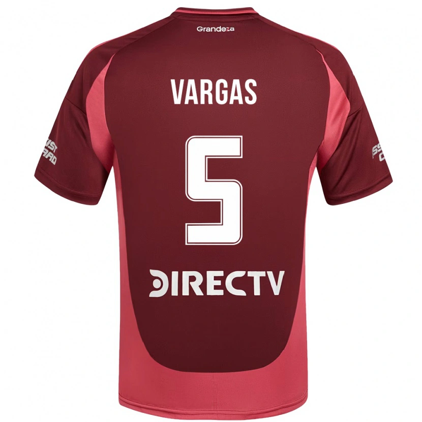 Danxen Dámské Agustina Vargas #5 Bílá Červená Daleko Hráčské Dresy 2025/26 Dres