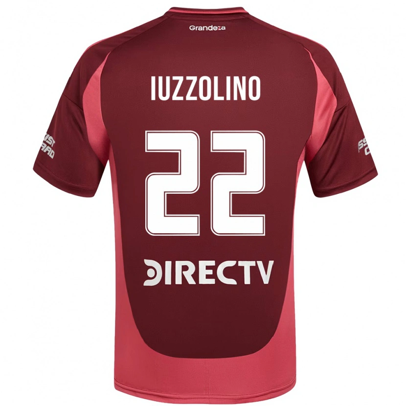 Danxen Dámské Rocío Iuzzolino #22 Bílá Červená Daleko Hráčské Dresy 2025/26 Dres