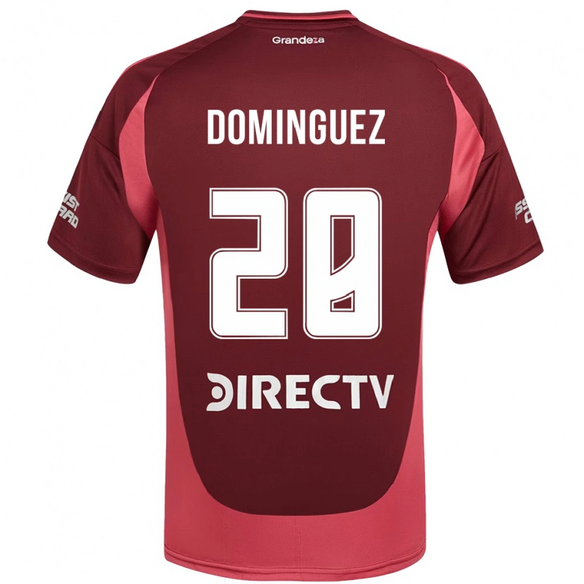 Danxen Dámské Evelyn Sofía Domínguez #28 Bílá Červená Daleko Hráčské Dresy 2025/26 Dres